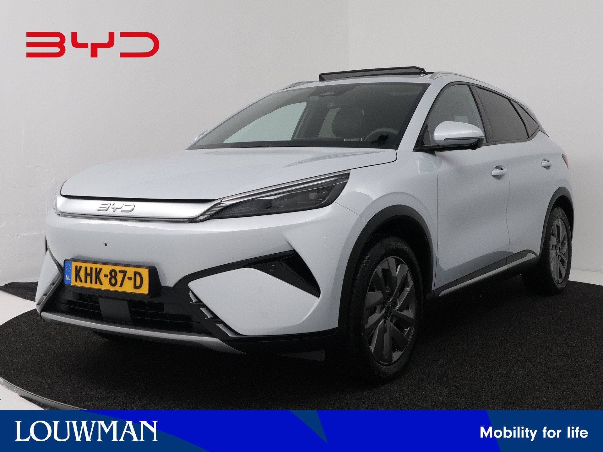 BYD Atto 3 EVO Excellence AWD 74.8 kWh | Origineel NL! | NAP, Auto's, Automaat, 12 maanden, Zwart, Wit