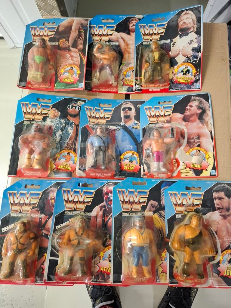 Vintage WWF WWE Wrestling Figuren - Nieuw in Verpakking, Ophalen of Verzenden, Nieuw