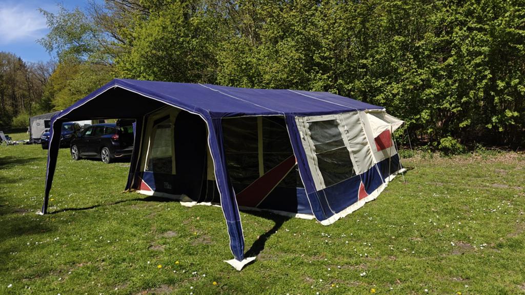 Jamet Arizona vouwwagen 6 persoons, Ophalen, Blauw, Aanwezig, Jamet