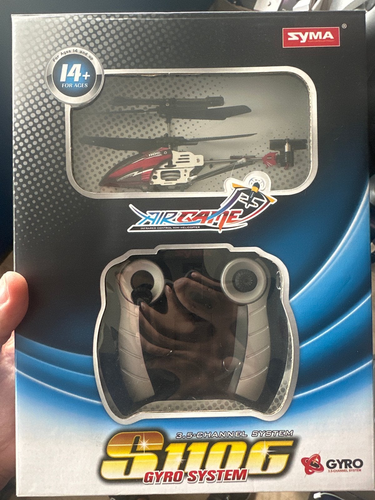Syma RC Helikopter S110G - Defect voor onderdelen/reparatie