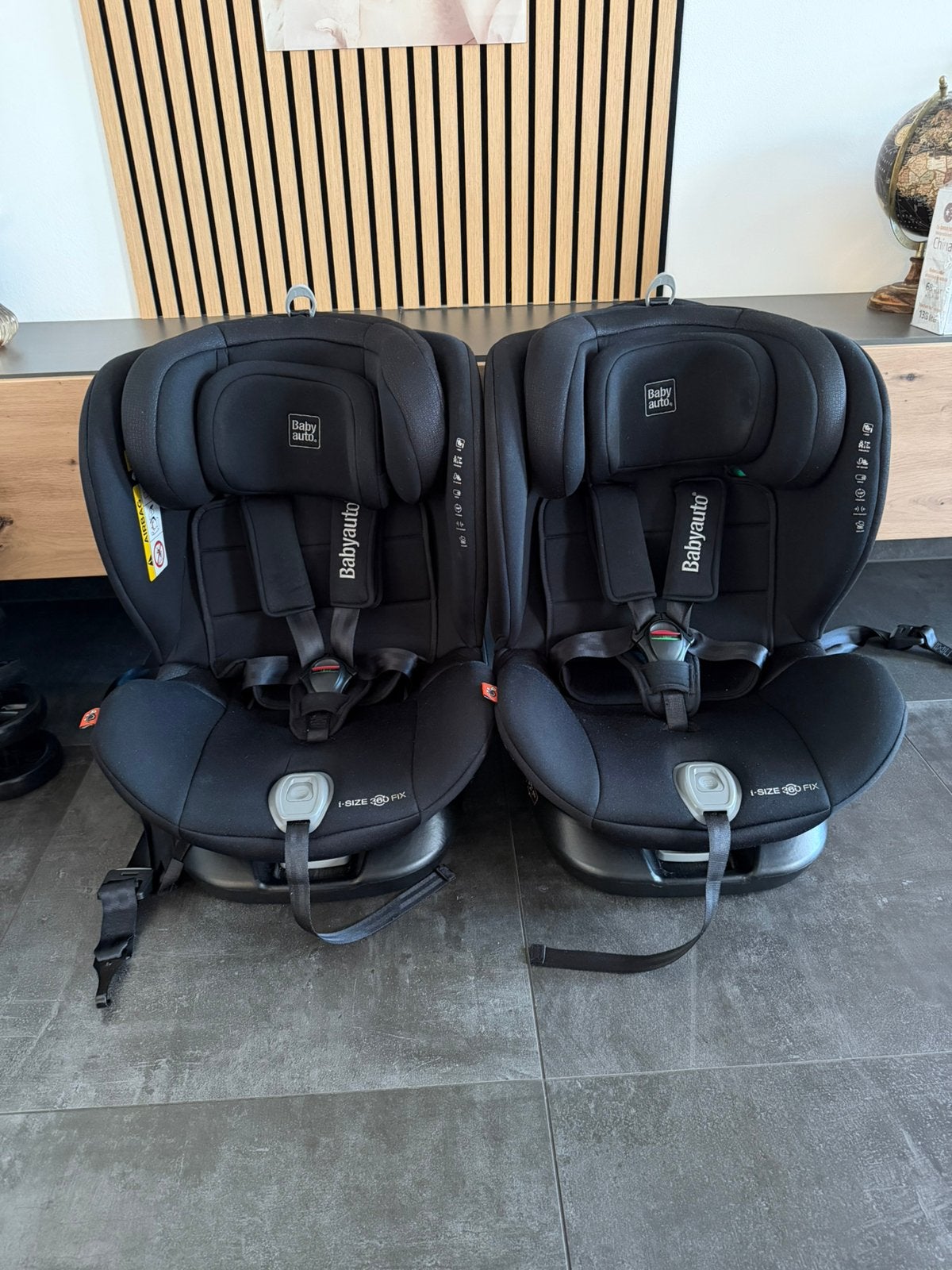 2x Babyauto Biro Plus i-Size 360 graden, Ophalen, Zo goed als nieuw, Overige typen