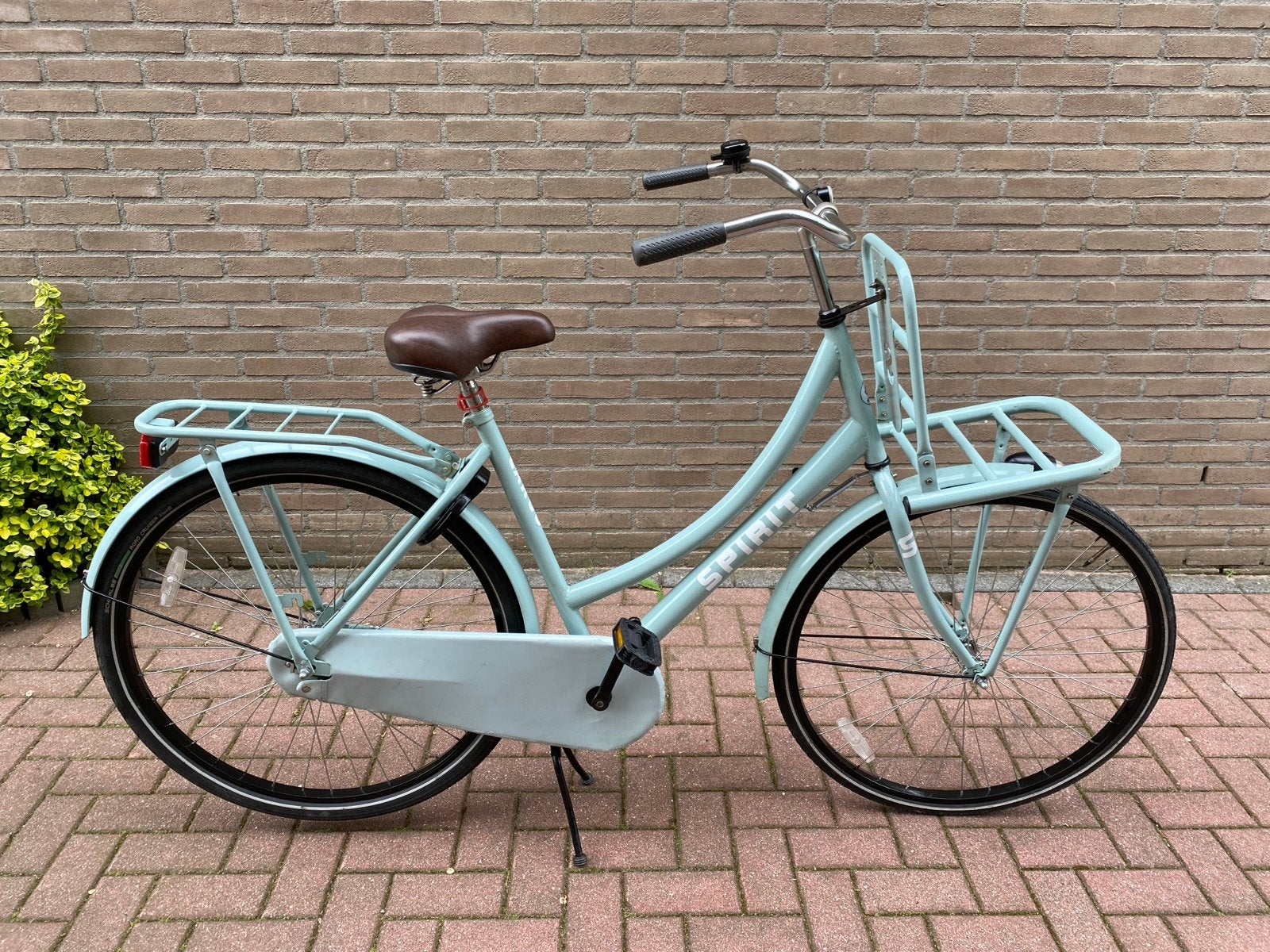 Spirit Transportfiets Dames - Zo goed als nieuw, Overige merken, Terugtraprem, Ophalen of Verzenden, Zo goed als nieuw