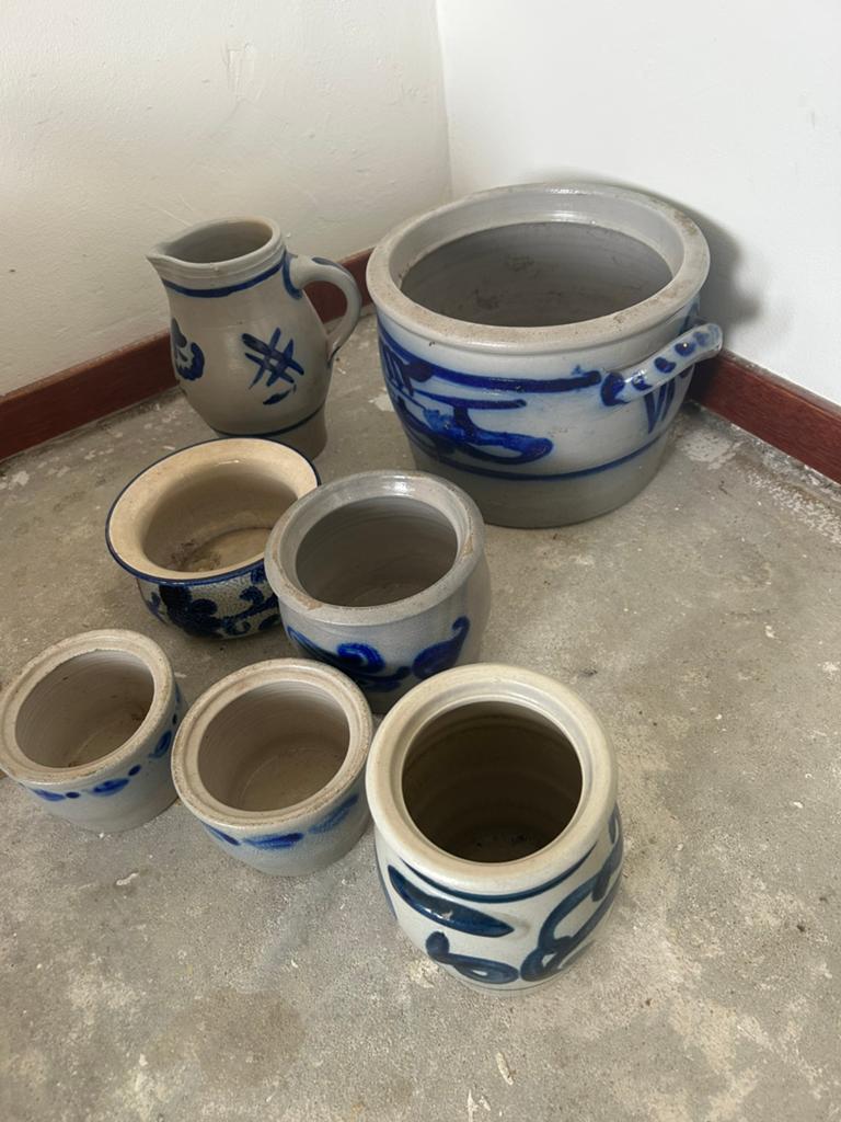 Keulse potten, Ophalen
