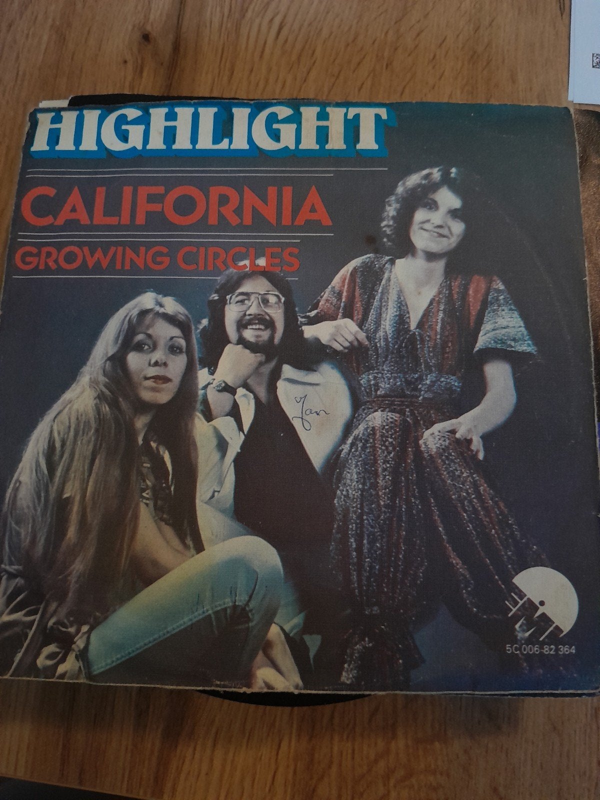 Highlight 7 inch california, Ophalen of Verzenden, Zo goed als nieuw, Pop