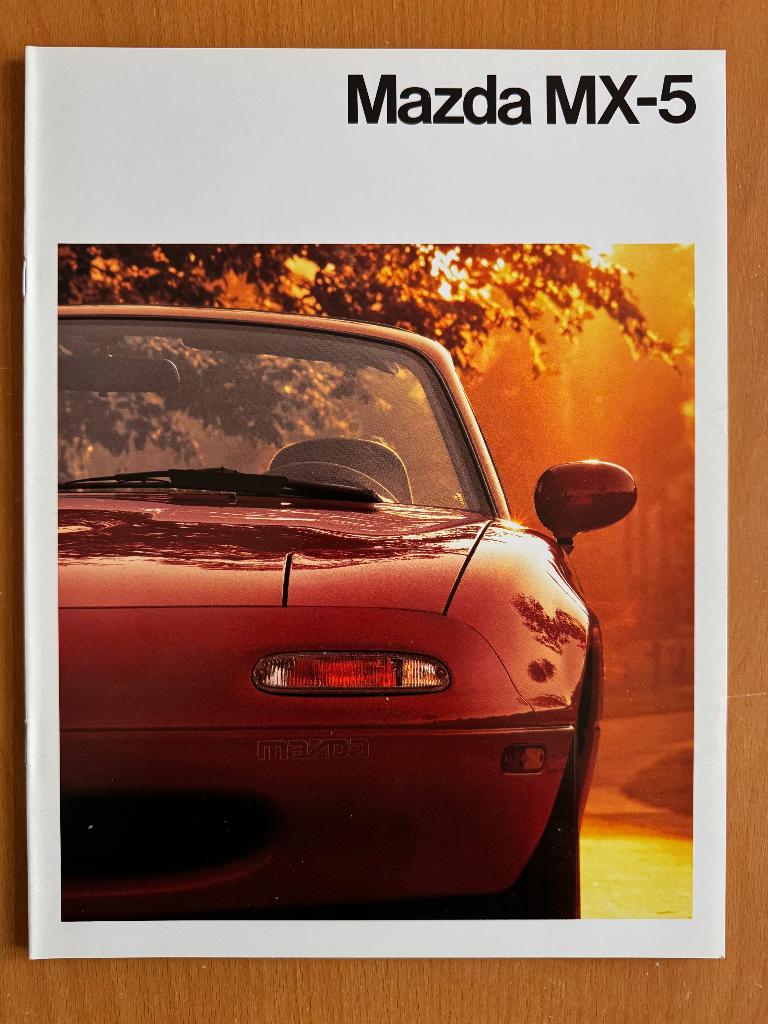 Mazda MX-5 folder, Ophalen of Verzenden, Zo goed als nieuw, Mazda
