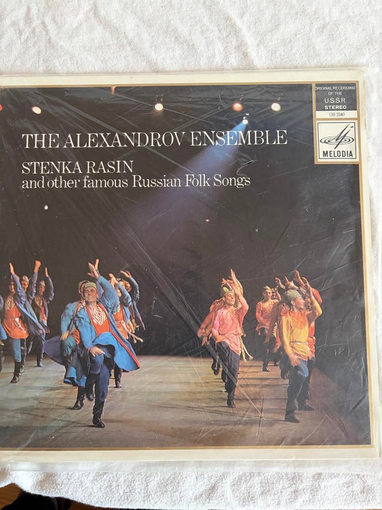 The Alexandrov Ensemble - Stenka Rasin vinyl, Ophalen of Verzenden, Zo goed als nieuw