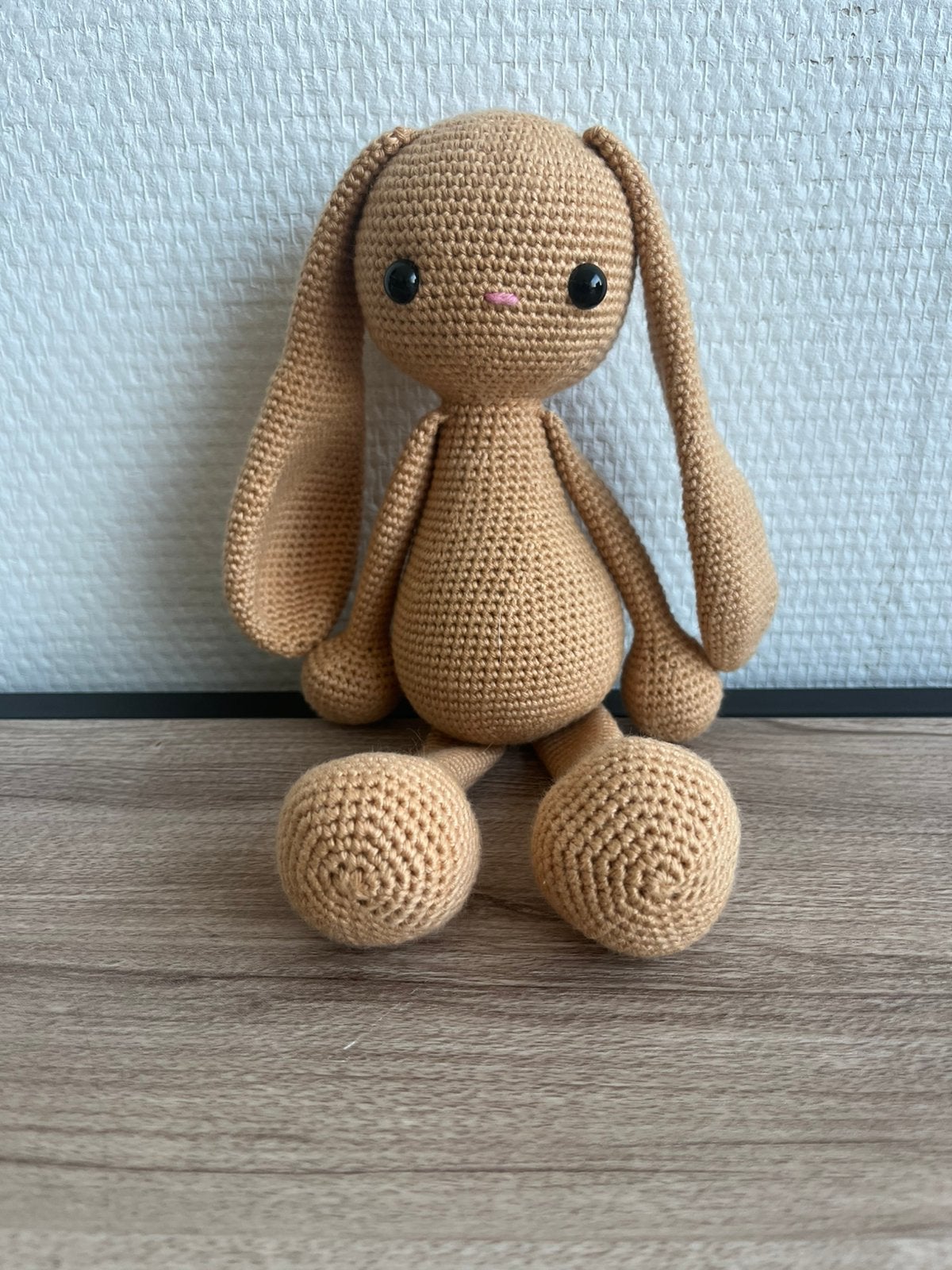 Nieuw gehaakt knuffel konijn, Ophalen of Verzenden, Nieuw, Konijn
