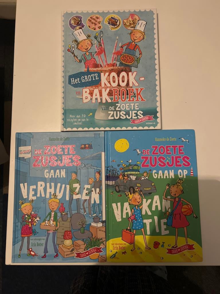 3 boeken van De Zoete Zusjes, Ophalen of Verzenden, Gelezen, Fictie algemeen