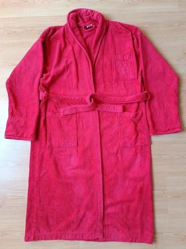 Badjas kleur rood maat L merk TImor katoen, Ophalen of Verzenden, Maat 52/54 (L), Rood, Timor