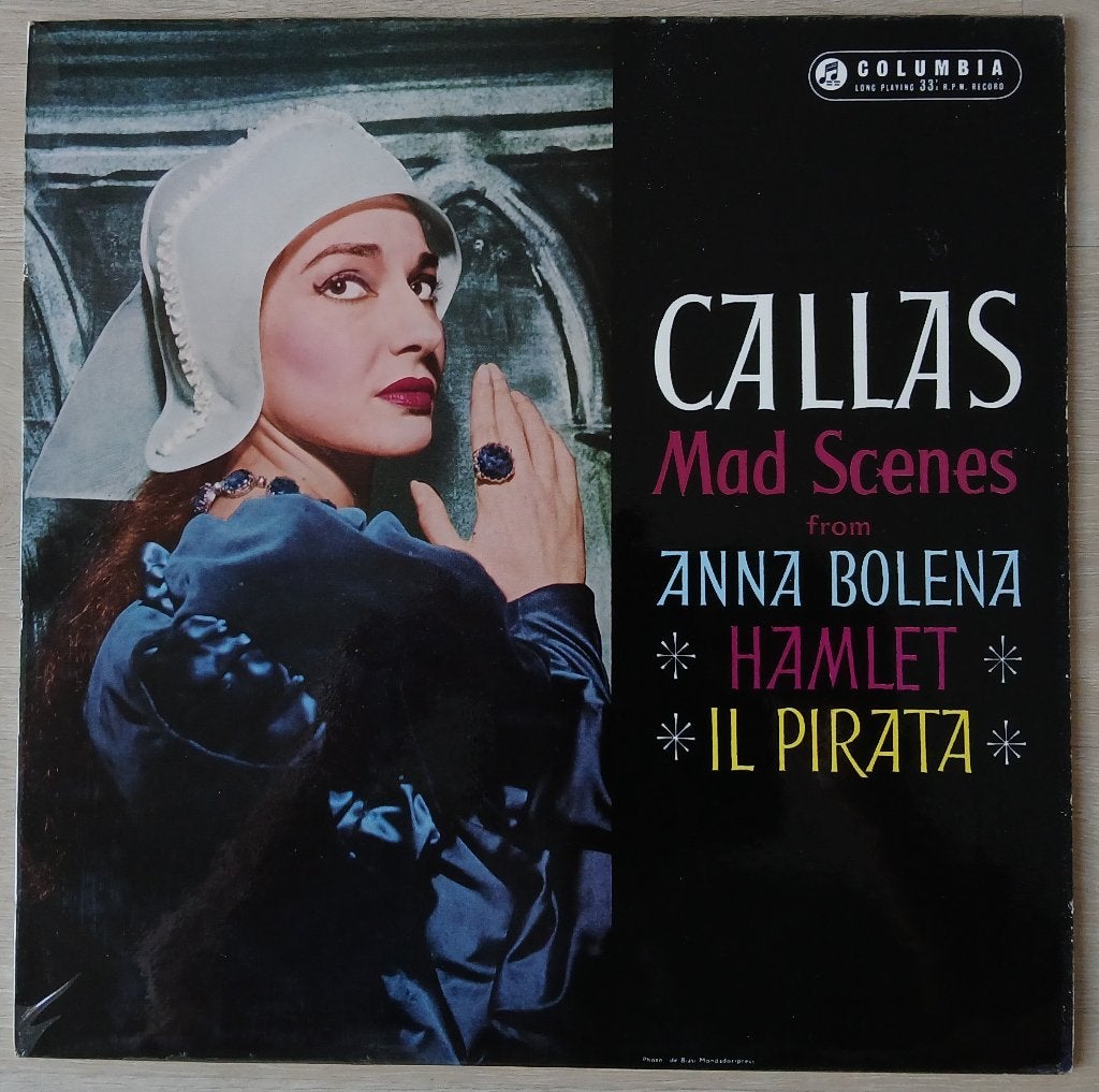 Lp van Maria Callas, LP, Gebruikt, Inclusief obi, Overige typen