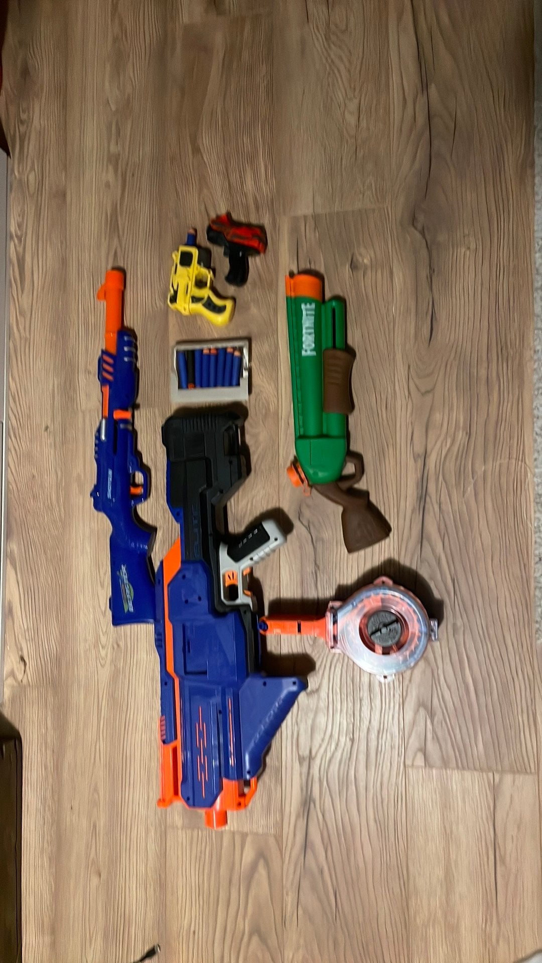 Nerf/water pistolen, Ophalen, Zo goed als nieuw