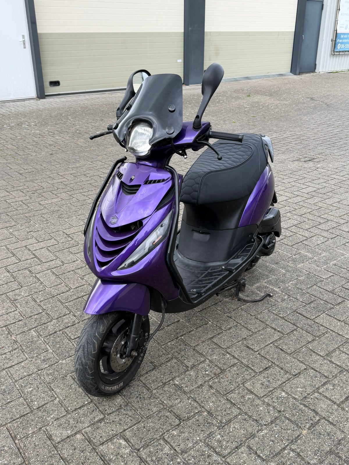 Zip 4 takt 50cc brom kenteken, Ophalen, Gebruikt, Maximaal 45 km/u, Zip