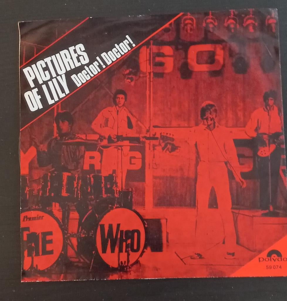 The Who Pictures of Lily PS 45 SWEDEN 1967 MOD, Gebruikt, Originele persing, 7 inch, Single