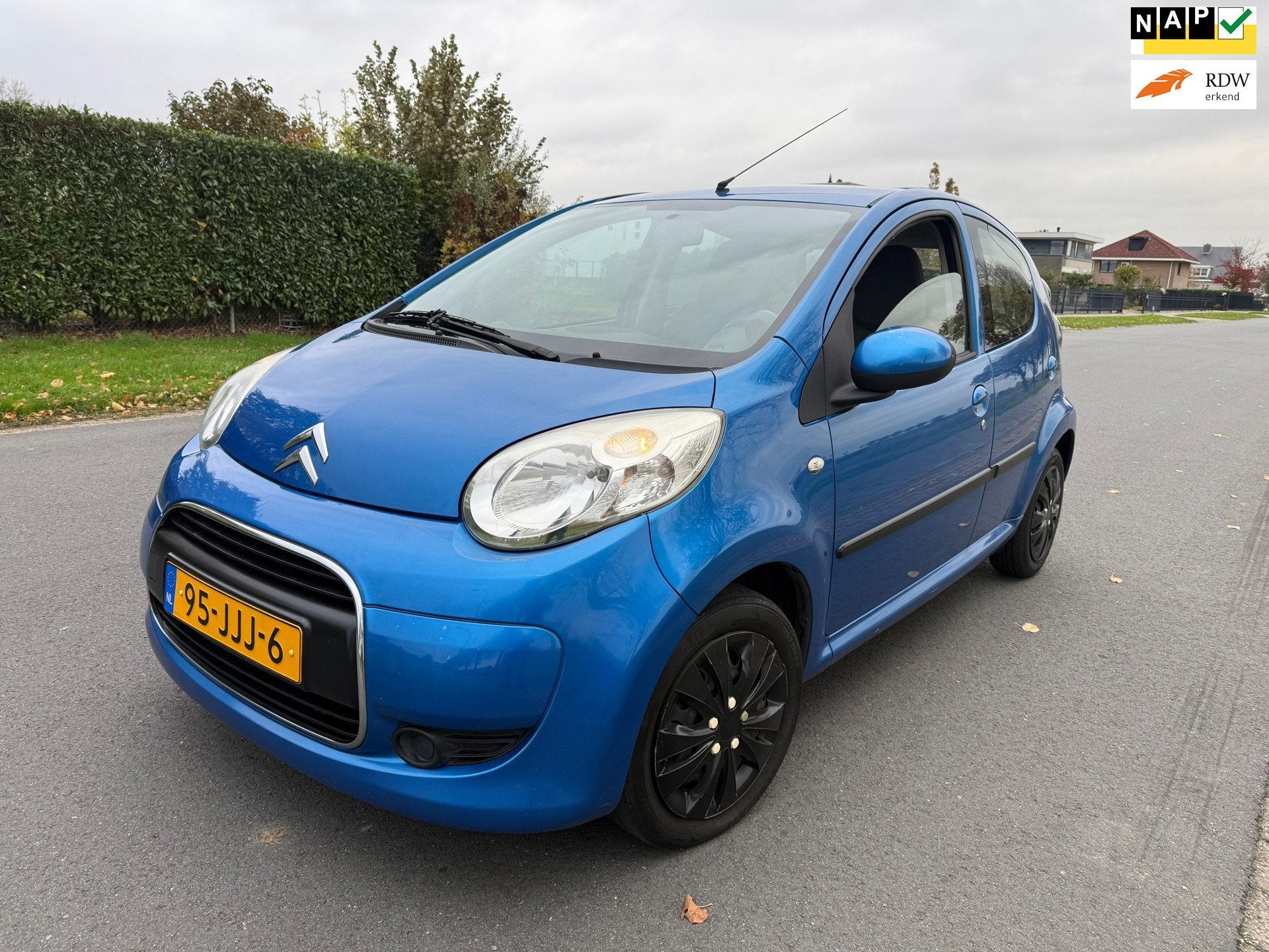 Citroen C1 1.0-12V Ambiance NAP/APK 1JAAR, Voorwielaandrijving, Gebruikt, C1, 68 pk