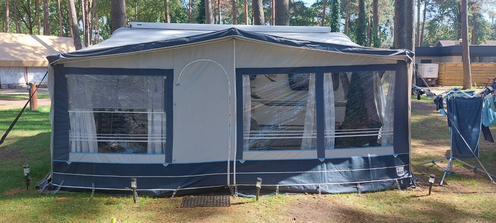 ten cate voortent caravan, Ophalen, Gebruikt