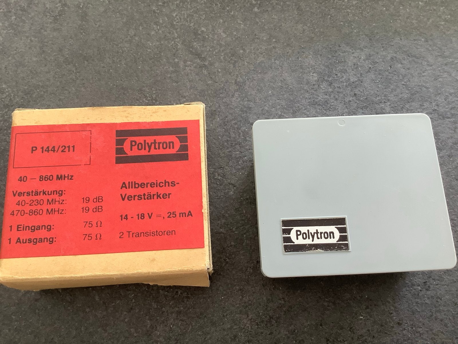 Polytron P 144/211 Allbereichs-Verstärker - Nieuw in doos, Ophalen of Verzenden, Nieuw, Overige merken