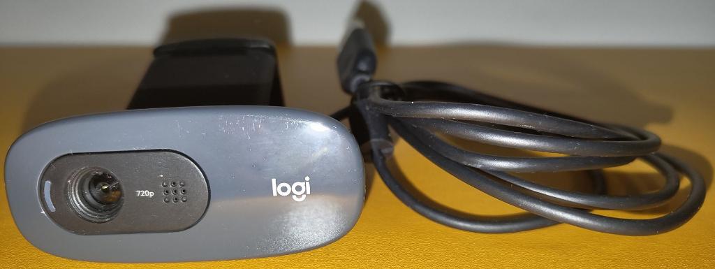 webcam Logi C270 HD kwaliteit autofocus en ruisonderdrukking, Computers en Software, Webcams, Zo goed als nieuw, Bedraad, ChromeOS
