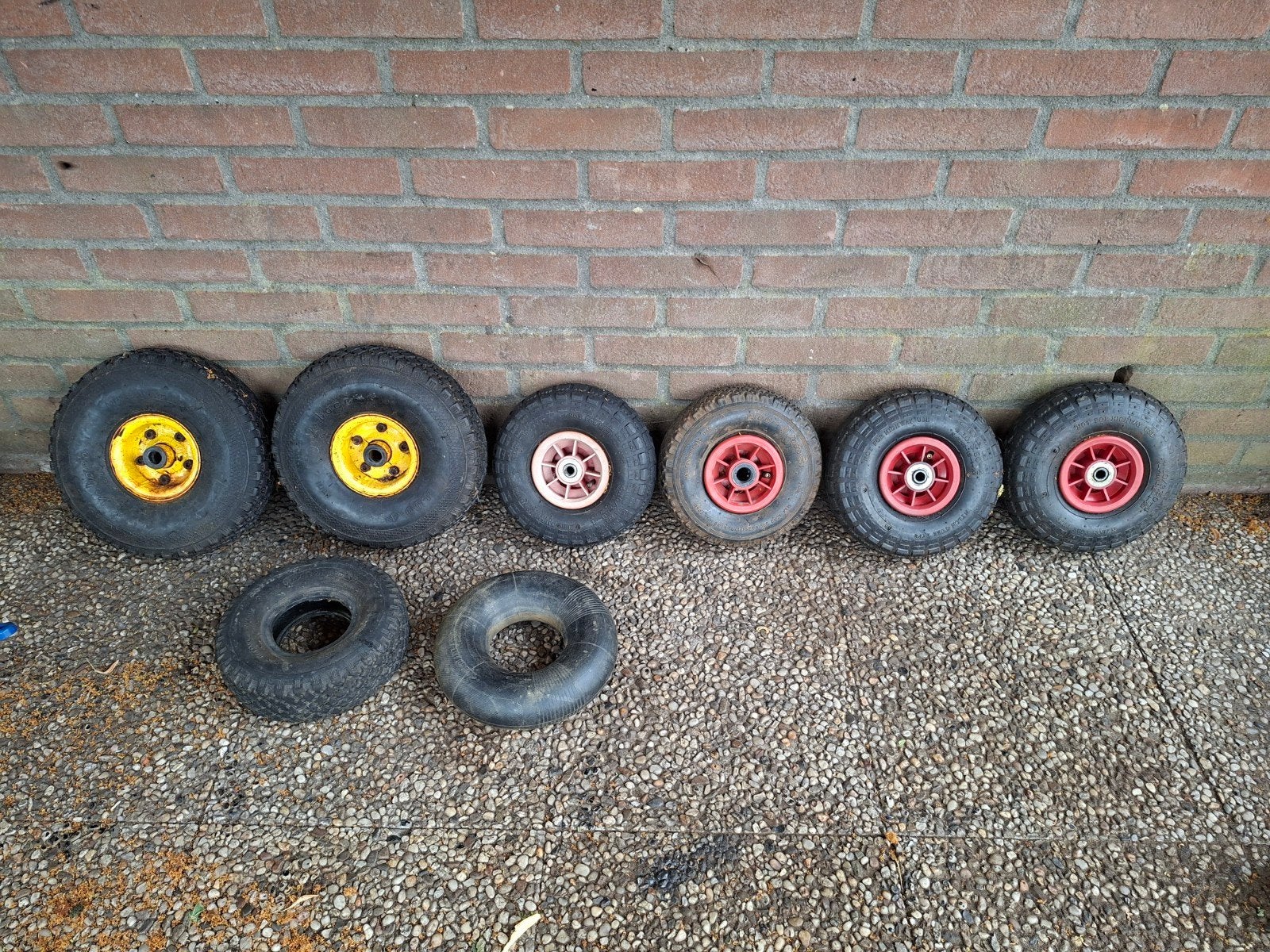 Steekwagen wielen,  kruiwagen wielen, Ophalen