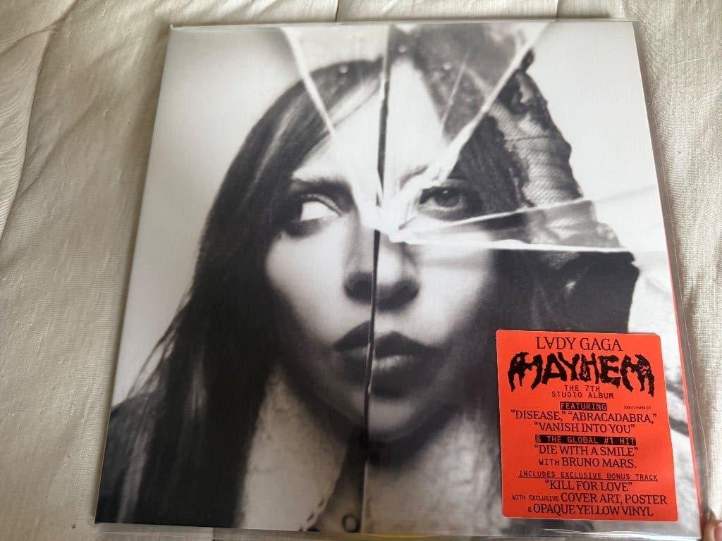Lady Gaga vinyl, Pop, Ophalen of Verzenden, Zo goed als nieuw, 12 inch