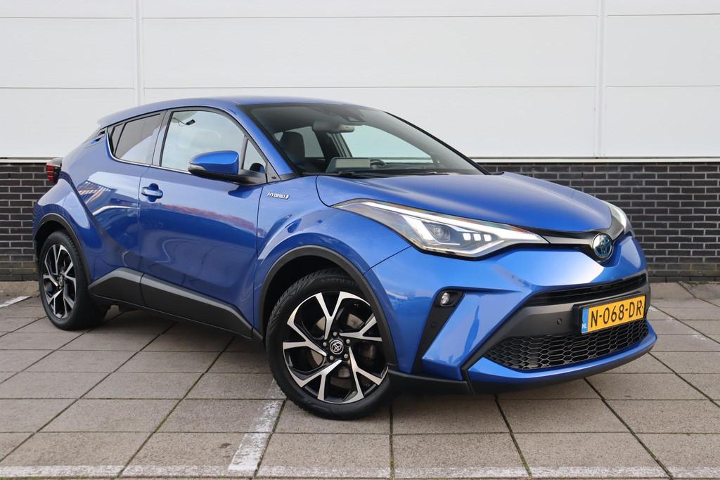 Toyota C-HR 2.0 Hybrid Style Stoelverwarming / Navi / JBL Au, Auto's, Stof, Euro 6, 4 cilinders, Blauw