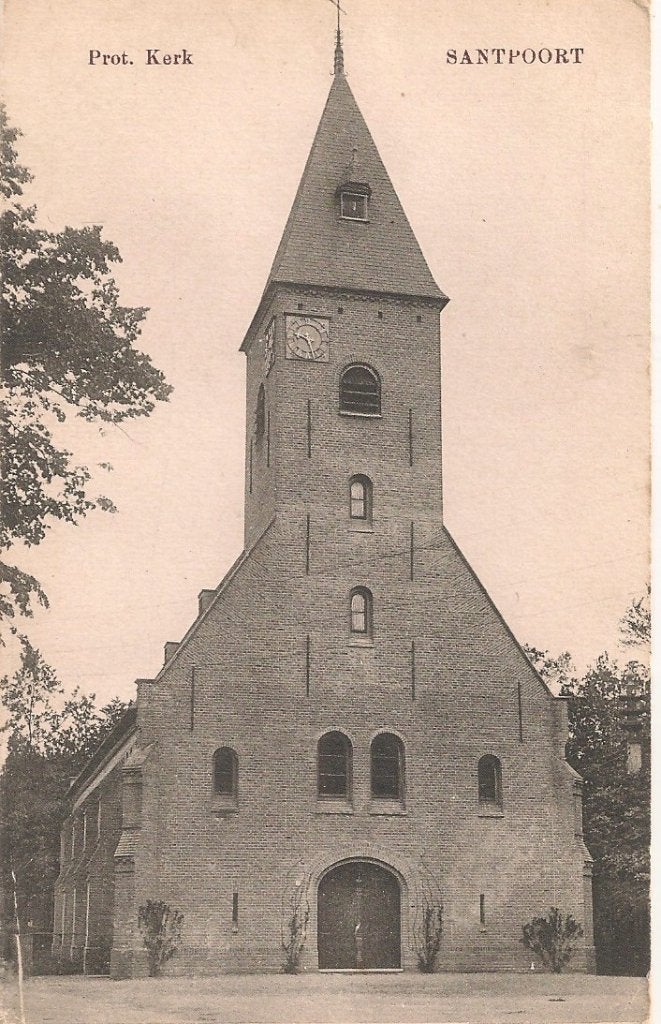 Santpoort, Verzenden, 1940 tot 1960, Ongelopen, Noord-Holland