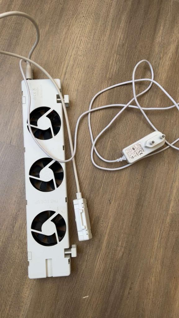 Speedcomfort radiator ventilator - energiebesparend, Doe-het-zelf en Verbouw, Verwarming en Radiatoren, Ophalen, Zo goed als nieuw