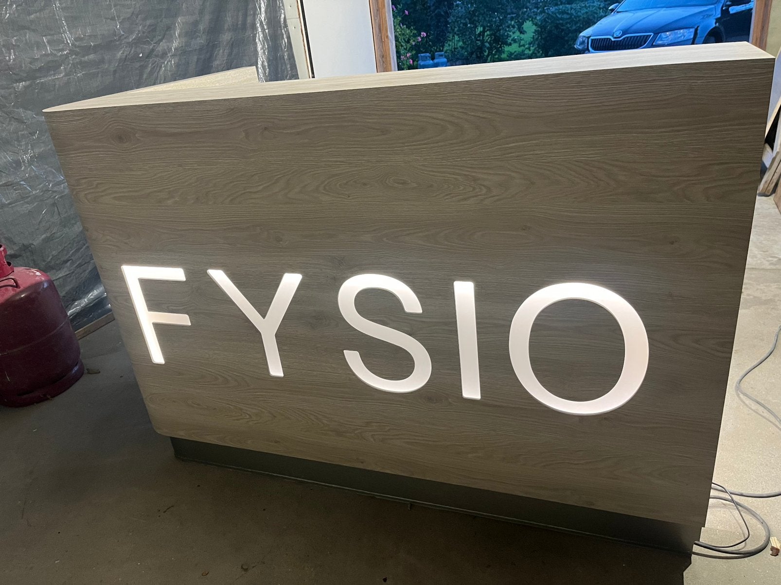 Balie fysio, Ophalen, Gebruikt