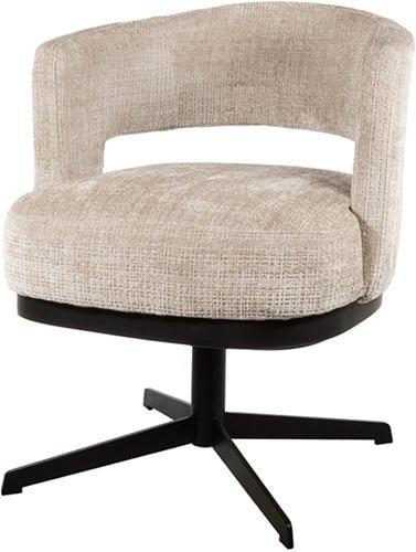 ACTIE Draaibare Eetkamerstoel Bruce €299,- NU VOOR €269,- (4, Nieuw, Ophalen of Verzenden, Vijf, Zes of meer stoelen, Draaibare eetkamerstoel stoel fauteuil gratis bezorging