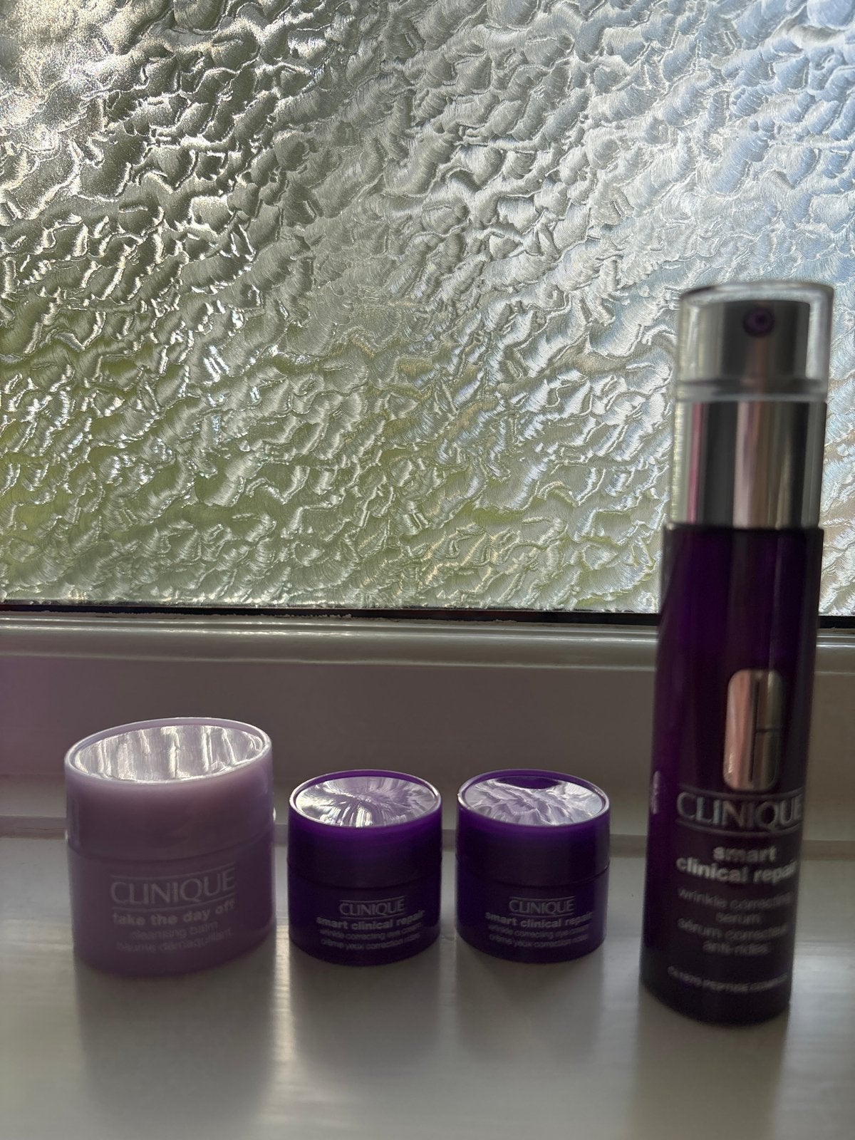 Clinique Smart Clinical Repair set, zie omschrijving, Verzenden, Zo goed als nieuw, Gehele gezicht, Verzorging