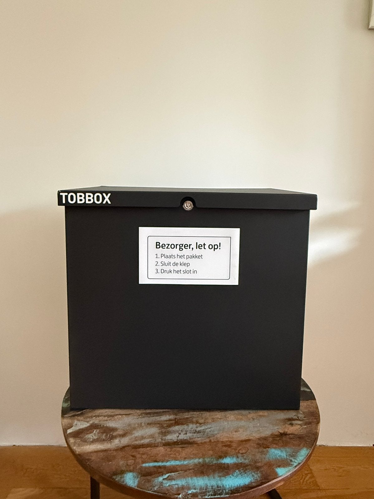 Grote Pakketbrievenbus / Pakketkluis – TOBBOX –Showroommodel, Staal, T, T, Ophalen of Verzenden