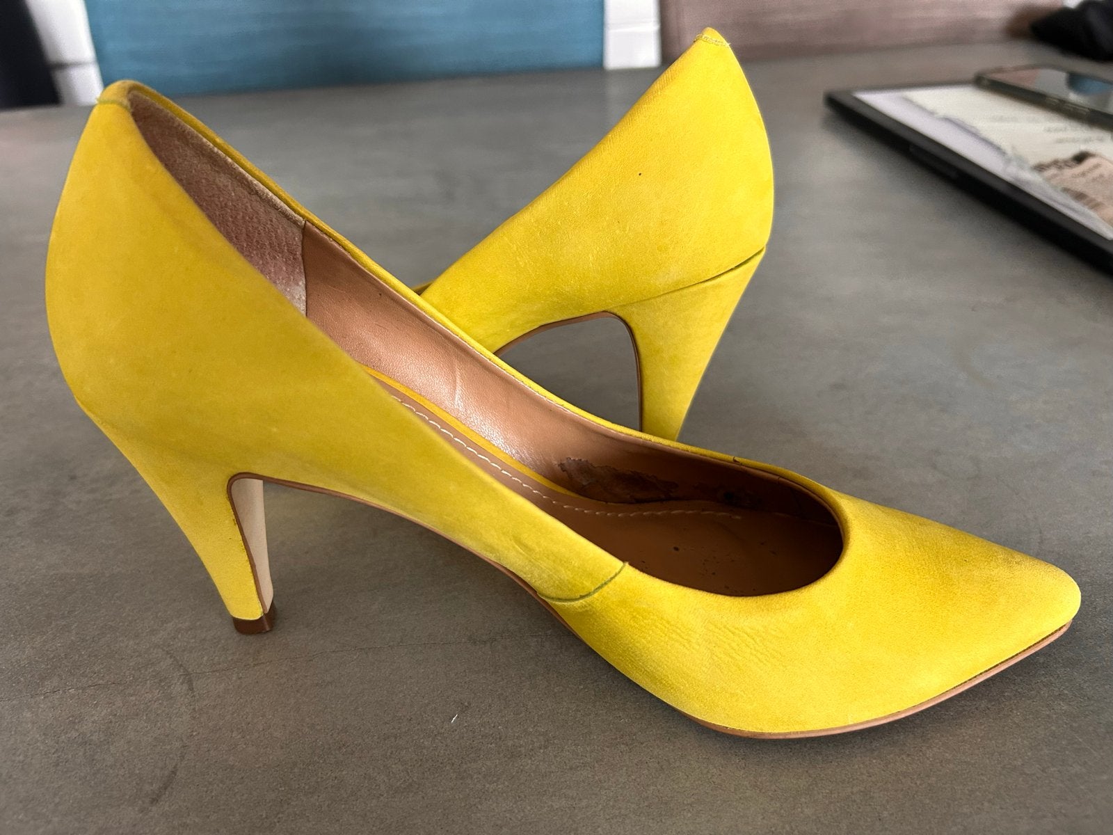 Steps Gele Pumps - Maat 39, Kleding | Dames, Schoenen, Ophalen of Verzenden, Gedragen, Geel, Pumps