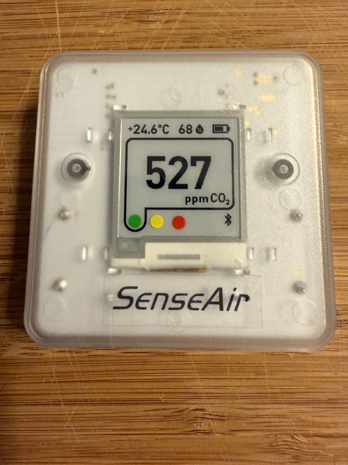 CO 2 meter, Doe-het-zelf en Verbouw, Meetapparatuur, Ophalen of Verzenden, Zo goed als nieuw, Temperatuur