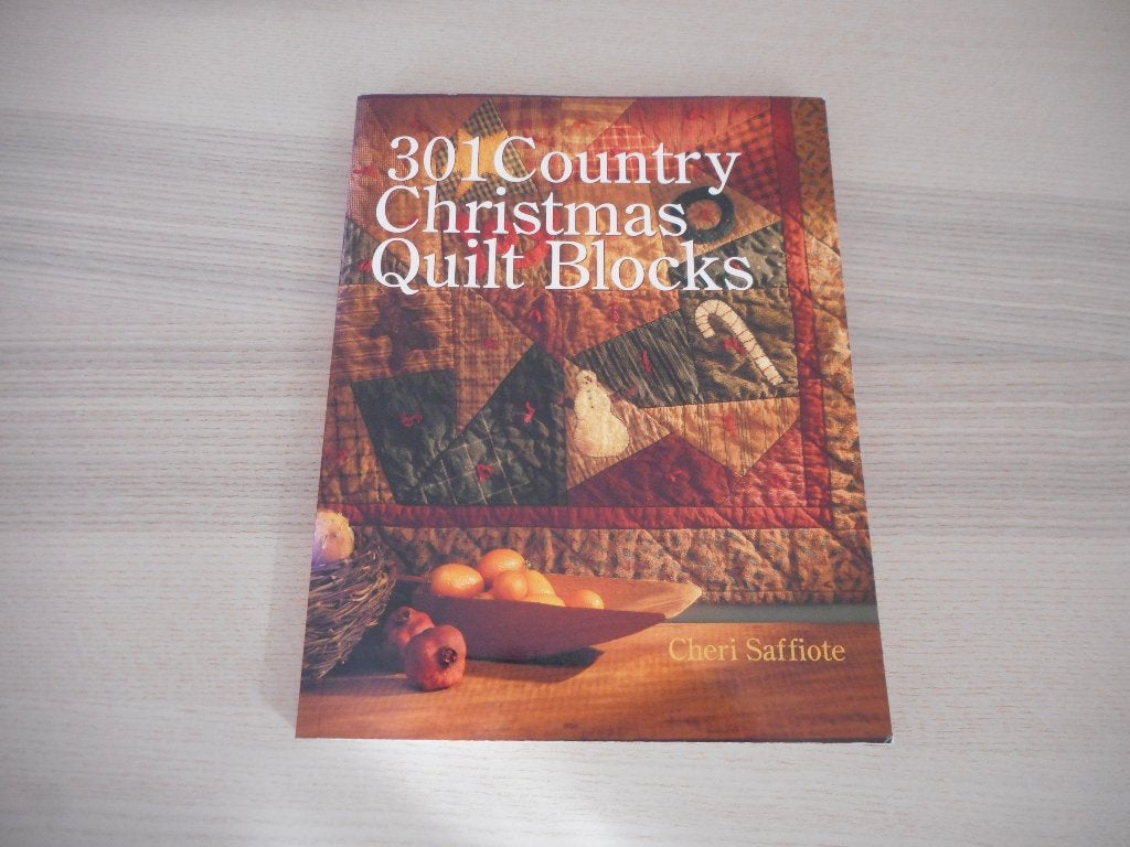 Quilt boek 301 Country Christmas Quilt Blocks, Ophalen of Verzenden, Zo goed als nieuw, Overige onderwerpen