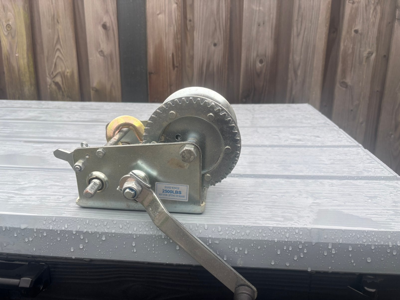 Lier 2500 lbs, Ophalen, Nieuw, Handmatig