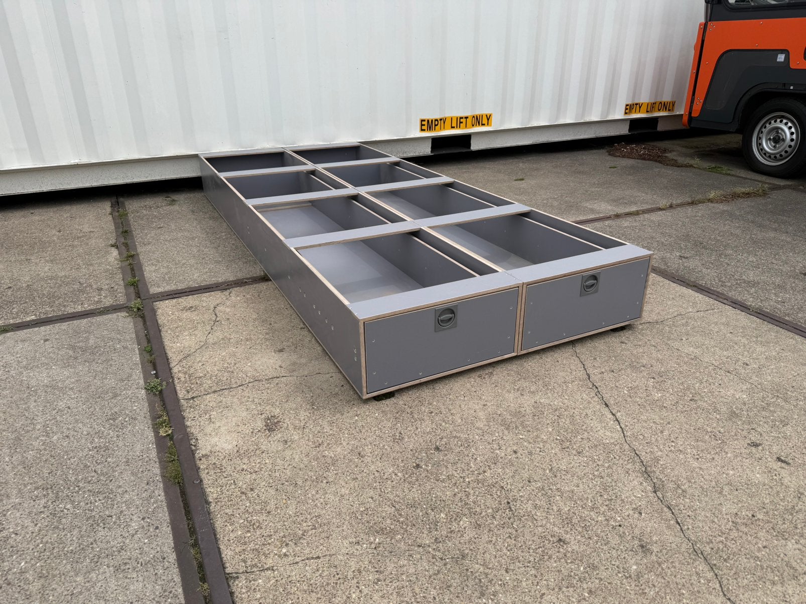 Nieuwe vloerlades bedrijfswagen inrichting, Ophalen, Nieuw