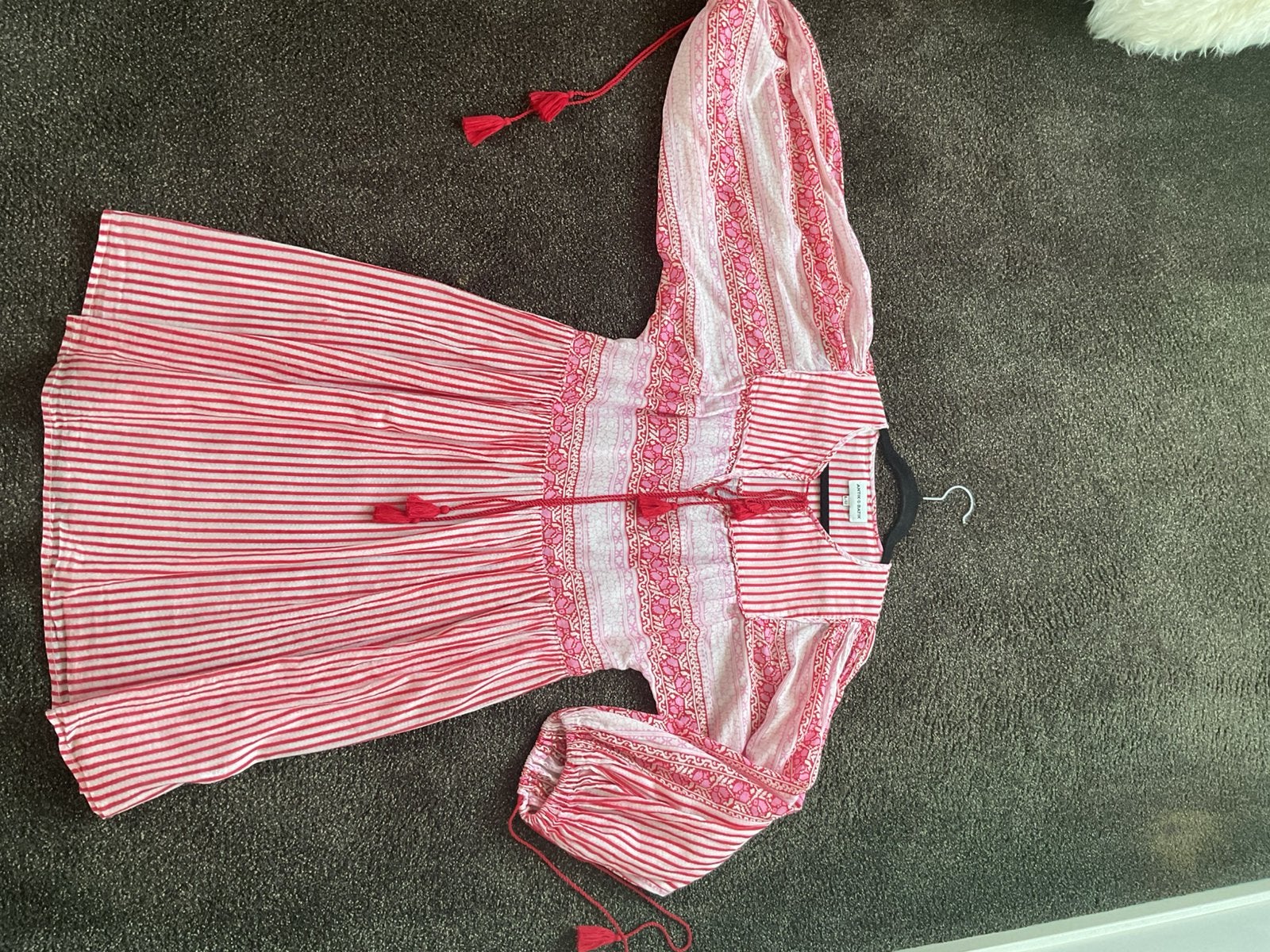 Antik Batik jurk maat L, Kleding | Dames, Jurken, Overige kleuren, Maat 42/44 (L), Ophalen of Verzenden, Zo goed als nieuw