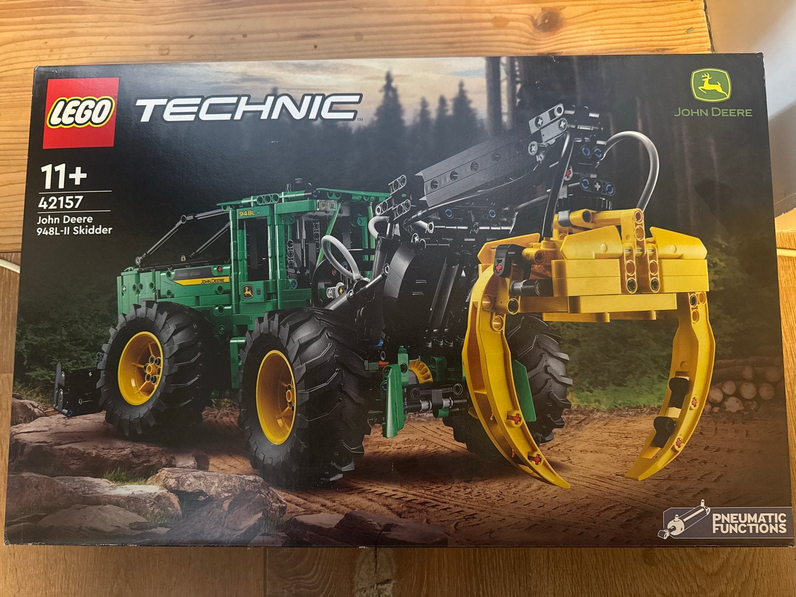 Lego Technic 42157 John Deere 948L-II Skidder Nieuw, Lego, Nieuw, Ophalen of Verzenden, Technic