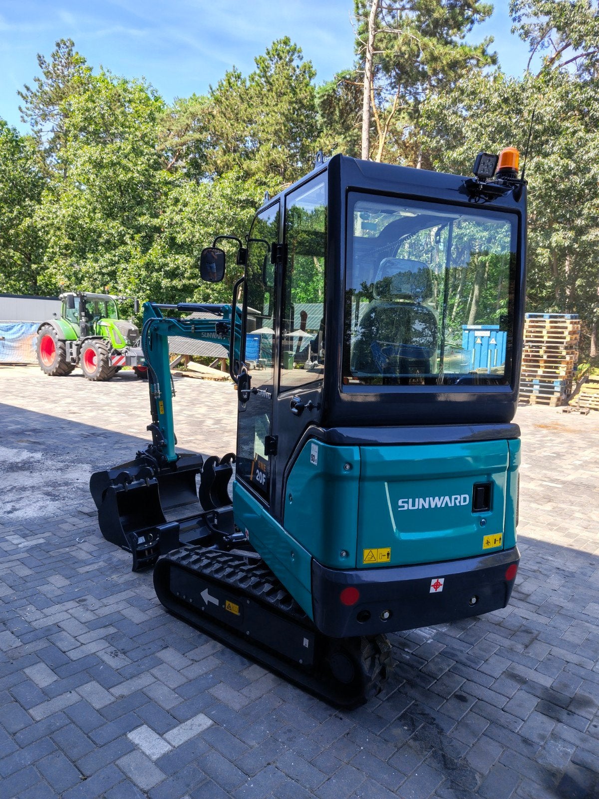Sunward SWE20F Minigraver - Nieuw Model, Ophalen of Verzenden, Graafmachine