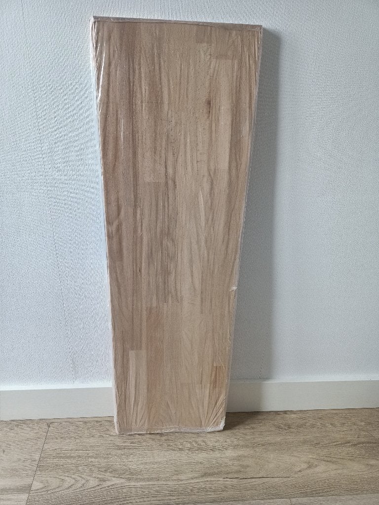 Cando plank 100 x 30 cm beuken massief timmerpaneel nieuw, Doe-het-zelf en Verbouw, Ophalen, Minder dan 25 mm, Nieuw, Plank