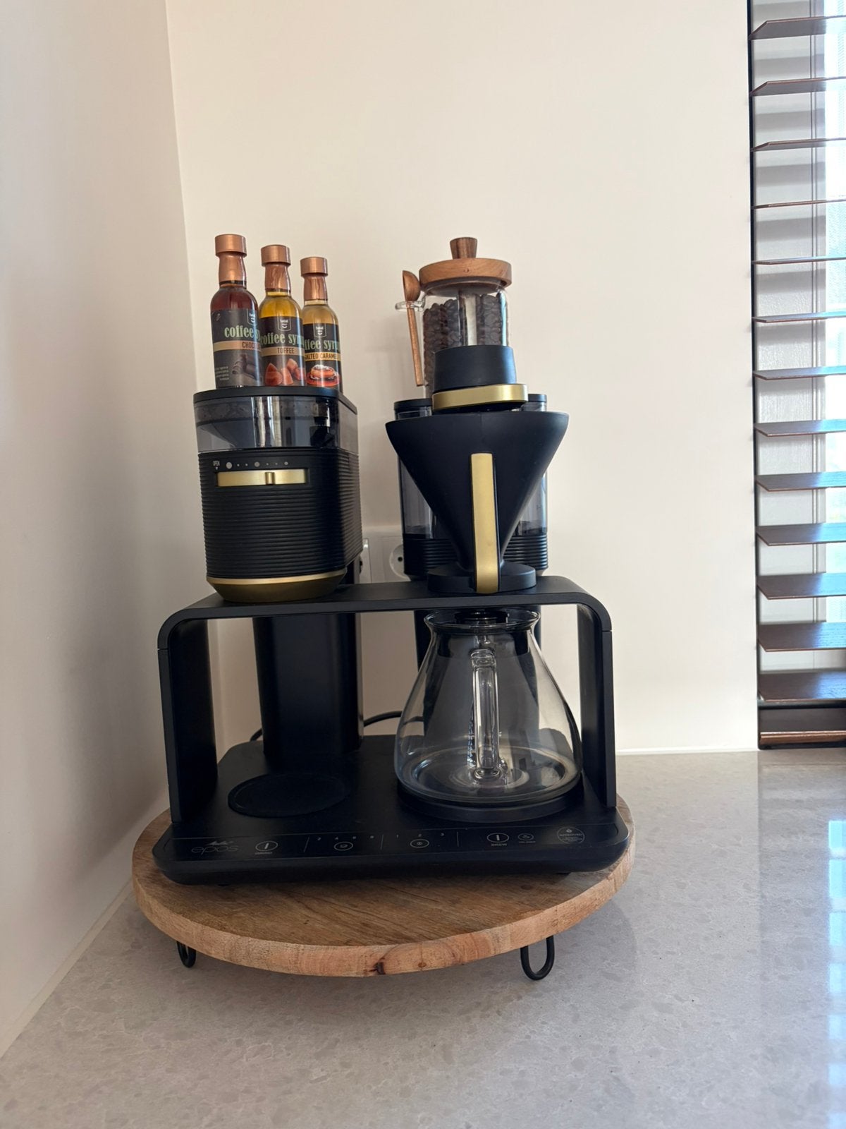 Melitta EPOS koffiefilter apparaat koffiezetapparaat, Ophalen, 10 kopjes of meer, Koffiemachine, Gemalen koffie