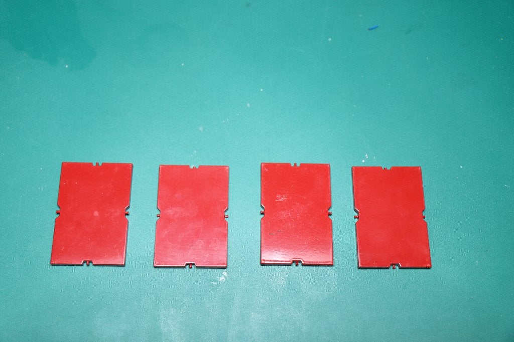 Wsi Stempelschotten 4 stuks Mammoet rood, Ophalen of Verzenden, Nieuw, Hijskraan, Tractor of Landbouw, Wsi