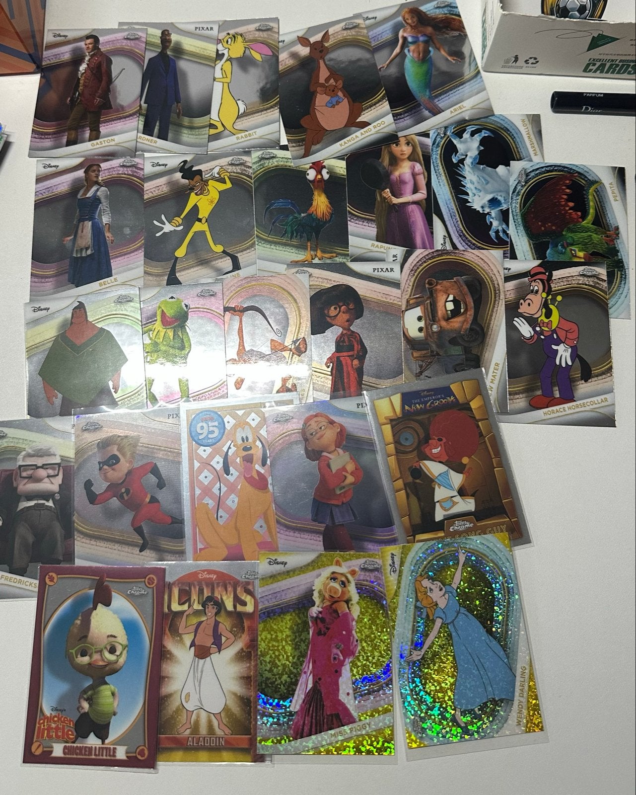 Disney Pixar Topps Chrome Trading Cards - Diverse Collectie, Verzamelen, Ophalen of Verzenden, Nieuw