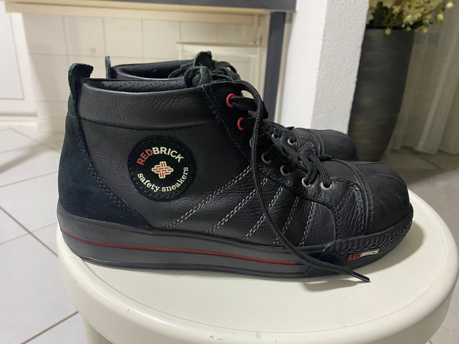 Hoge Redbrick Onyx S3 Werkschoenen/Safety Sneakers - Maat 41