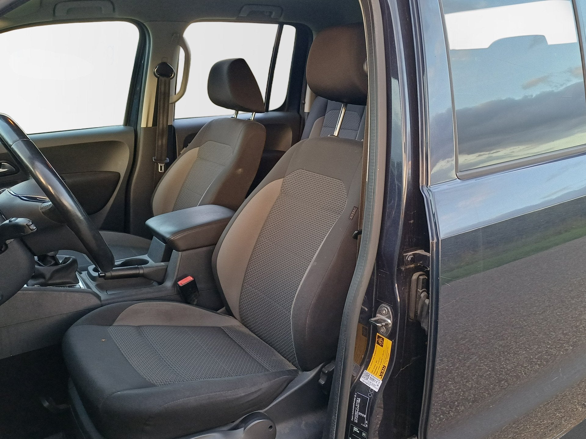 Volkswagen Amarok 3.0 TDI 4Motion DC Comfortline /Marge/V6/4, Stof, Gebruikt, Blauw, Bedrijf