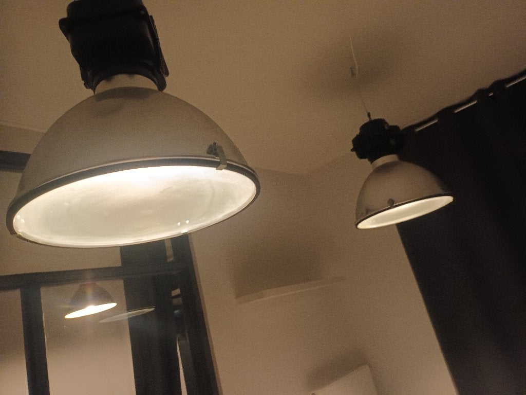 Vintage lampen, Ophalen, Zo goed als nieuw, Metaal, E27 (groot)