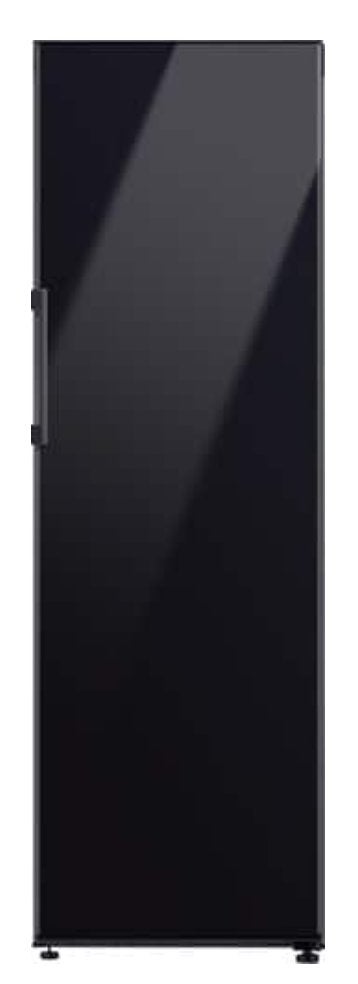 Luxe zwartglazen koelkast Samsung Bespoke, Witgoed en Apparatuur, Ophalen, Zonder vriesvak, 200 liter of meer, 60 cm of meer
