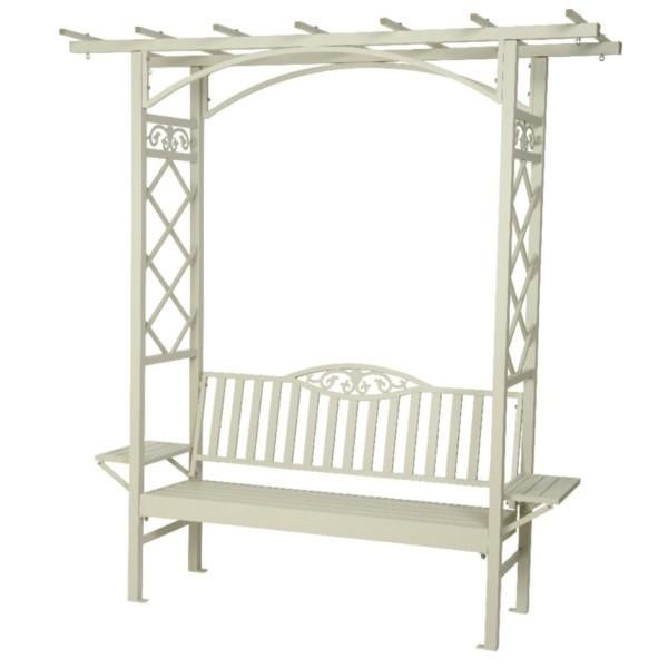 Tuinbank Barolo aluminium beige/taupe nieuw, Ophalen, Nieuw, Aluminium