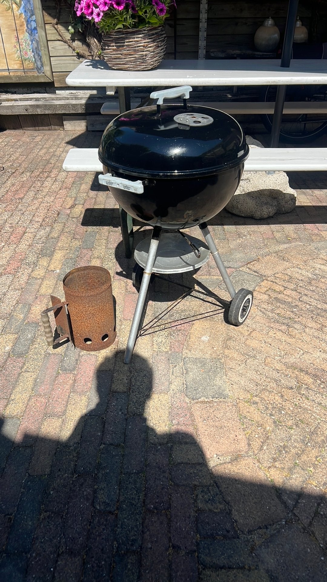 Weber, Ophalen of Verzenden, Gebruikt, Met accessoires