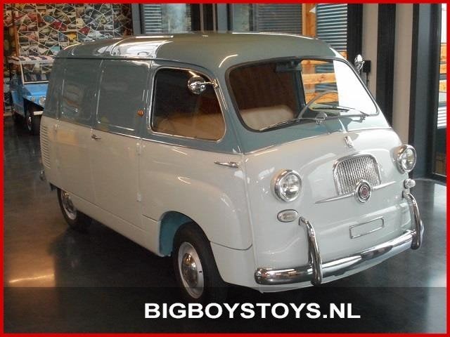 Fiat 600 Multipla OM, Auto's, Achterwielaandrijving, Overige carrosserieën, Blauw, Bruin