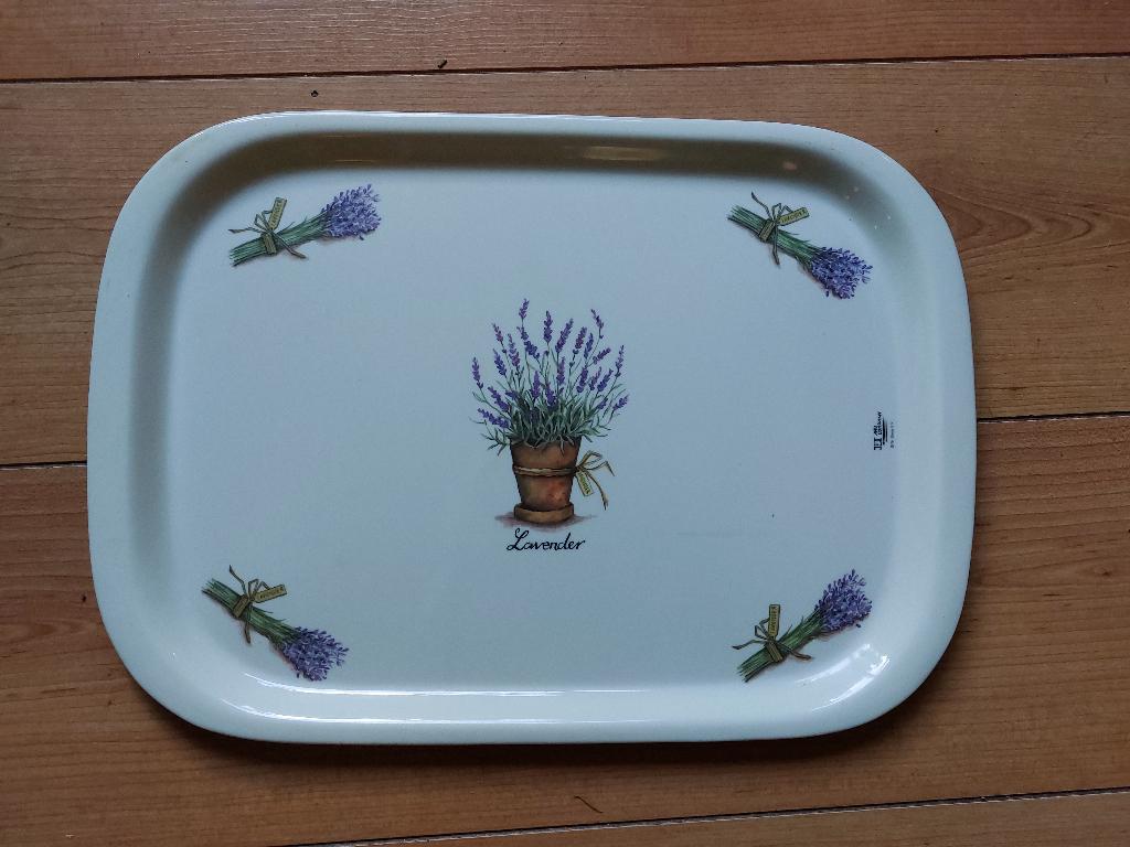 Jet Lavendel groot dienblad || 42 cm x 30 cm || kunststof, Huis en Inrichting, Ophalen of Verzenden, Zo goed als nieuw, Rechthoekig